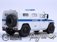 Автомобиль на службе №29, ГАЗ-233036 «Тигр» ОМОН МВД (2005) ANS29 [BD]