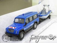 Iveco Massif Gandarmerie с прицепом и катером (2007) 250624