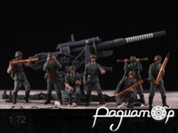 Расчет для 88-мм зенитной пушки FlaK 18/36/37 (7 фигурок) 462874