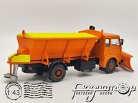 Kultowe ciezarowki PRL-u №99, Jelcz 325 Plugopiaskarka P1 (1982) PRLLG099 [SV]