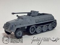 Німецький бронетранспортер sWS із протитанковою гарматою PAK-40 75-мм (1942) 586065 [IO]