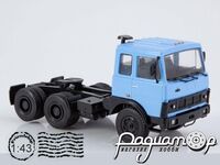 Легендарные грузовики СССР №107, МАЗ-6422 седельный тягач (1986) LGS107 [SV]