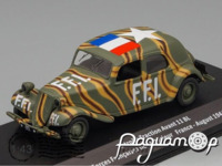 Samochody Wojskowe №8, Citroen Traction Avant 11 BL, FFI France, August (1944) PSW008 [NT]