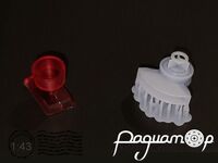 ГУ PAL AZD 500A Tesla, открытая (красная) (1шт) 43-439-R [SS]