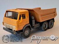 КамАЗ-55111 самосвал (укороченный кузов) с задним бортом (1989) 257469 [BR]