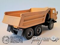 КамАЗ-55111 самосвал (укороченный кузов) с задним бортом (1989) 257469 [BR]