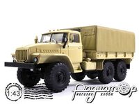 УРАЛ-4320 бортовой, с тентом (1977) 101012-W