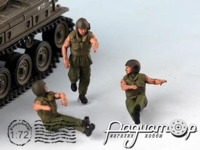 Расчет зенитной пушки M42, Вьетнамская война (3 фигурки) 346949