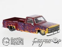 Chevrolet Silverado Dually On Fire V1 (1986) MGTKHMG127 [DB]