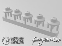 Основа антени, тип-1 (5шт) 24ST-64 [SS]