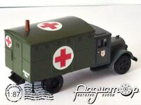 Ford V3000 Ersatz немецкий санитарный автомобиль, 2/JG3, район Праги (1945) 586099 [IO]