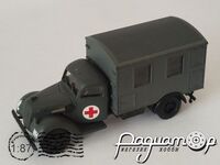 Ford 917 V німецький санітарний кунг, район Харкова (1941) 586103 [IO]