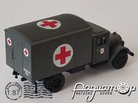 Ford V3000 Ersatz немецкий санитарный кунг, JG 3, Франция (1943) 586104 [IO]