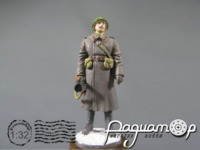 Солдаты ВОВ №155, Красноармеец стрелковых частей в зимней форме (1943-1945) 914031 [IE]