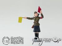 Солдаты ВОВ №52, Сержант регулировщик дорожной службы РККА (1943-1945) 914046 [IE]