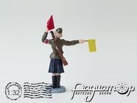 Солдаты ВОВ №52, Сержант регулировщик дорожной службы РККА (1943-1945) 914046 [IE]