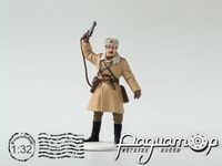 Солдаты ВОВ №50, Офицер стрелковых частей в зимнем обмундировании (1943–1945) 914048 [IE]