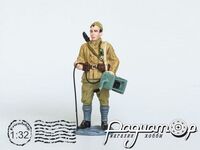 Солдати ВВВ №49, Сержант військ звязку РККА (1941-1943) 914050 [IE]