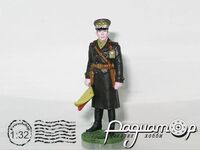 Солдаты ВОВ №36, Офицер бронетанковых частей в полевой форме (1944–1945) 914062 [IE]