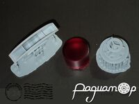 ГУ PAL AZD 501 Tesla, відкрита (червона) (1шт) 24ST-38-R [SS]