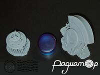 ГУ PAL AZD 501 Tesla, закрита (синя) (1шт) 24ST-39-B [SS]
