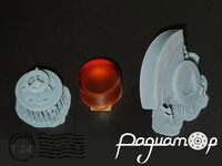 ГУ PAL AZD 501 Tesla, закрытая (оранжевая) (1шт) 24ST-39-O [SS]