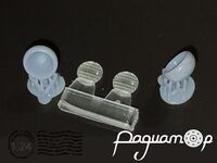 Протитуманні фари ФГ-119 тип-1 (малі) плоска лінза (прозорі) (2шт) 24ST-94-W [SS]