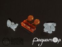 Противотуманные фары ВАЗ тип-1 (малые) (оранжевые) (2шт) 24ST-96-O [SS]