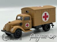 Ford G917 Санитарный немецкий автомобиль (поздняя окраска), Германия (1944) 586121 [IO]