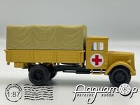 Mercedes-Benz 3000 німецький санітарний автомобіль (пізнє забарвлення), Німеччина (1944) 586124 [IO]