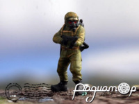 Солдат в химзащите (1 фигурка) 690791