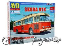 Збірна модель Тролейбус Skoda 9TR 4021AVD [MA]