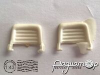 Откидные спинки сидух Maserati-3500GT (пара) 244037 [S2]