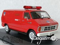 Dodge Ram B250 Van Fire Department (1983) 5619 [US]