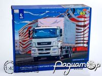 Сборная модель KAMAZ-65207-87 (S5) бортовой с тентом 1655AVD