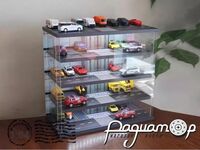 Пятиэтажная парковка на 32 парковочных места, с лифтом (с LED-подсветкой) 055380