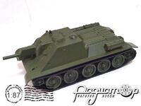 Самохідна радянська установка СУ-122(1943) 586178 [IO]
