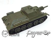 Самохідна радянська установка СУ-122(1943) 586178 [IO]