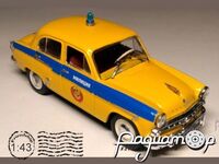 Москвич-407 Міліція СРСР (1958) 122133 [AM]