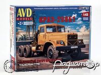 Сборная модель КРАЗ-258Б1 седельный тягач 1677AVD