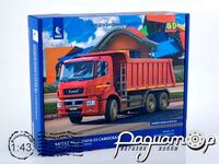 Збірна модель КамАЗ-6520-21010-53 самоскид 1654AVD
