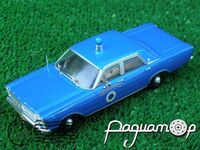 Полицейские машины мира №46, Ford Galaxie 500 Полиция Вествуда, США (1965) PMM46 [GI]*