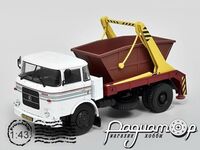 Kultowe ciezarowki PRL-u №59, Skoda LIAZ 706 MTS kontener (1972) PRLLG059 [SM]