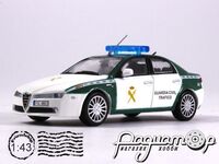 Полицейские машины мира №43, Alfa Romeo 159 Национальная гвардия Испании (2005) PMM43 [IE]