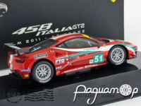 Ferrari 458 Italia GT2 №51 24h LeMans, Fisichella, Bruni, Vilander (2011) X5497