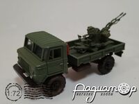 ГАЗ-66 военный автомобиль с ЗУ-23-2 (1964) 586210 [IO]