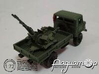 ГАЗ-66 военный автомобиль с ЗУ-23-2 (1964) 586210 [IO]