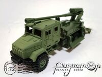 САУ 2С22 «Богдана» 155-мм на базе КрАЗ (2025) 586215 [IO]
