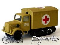 Magirus S3000 Maultier, німецький санітарний кунг, Нормандія (1944) 586218 [IO]