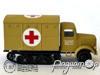 Magirus S3000 Maultier, німецький санітарний кунг, Нормандія (1944) 586218 [IO]